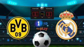 RTVE Play televisó el partido Real Madrid 2-0 Borussia Dortmund (01/06/2024)