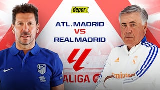 Alineaciones de Real Madrid vs. Atlético en el Metropolitano