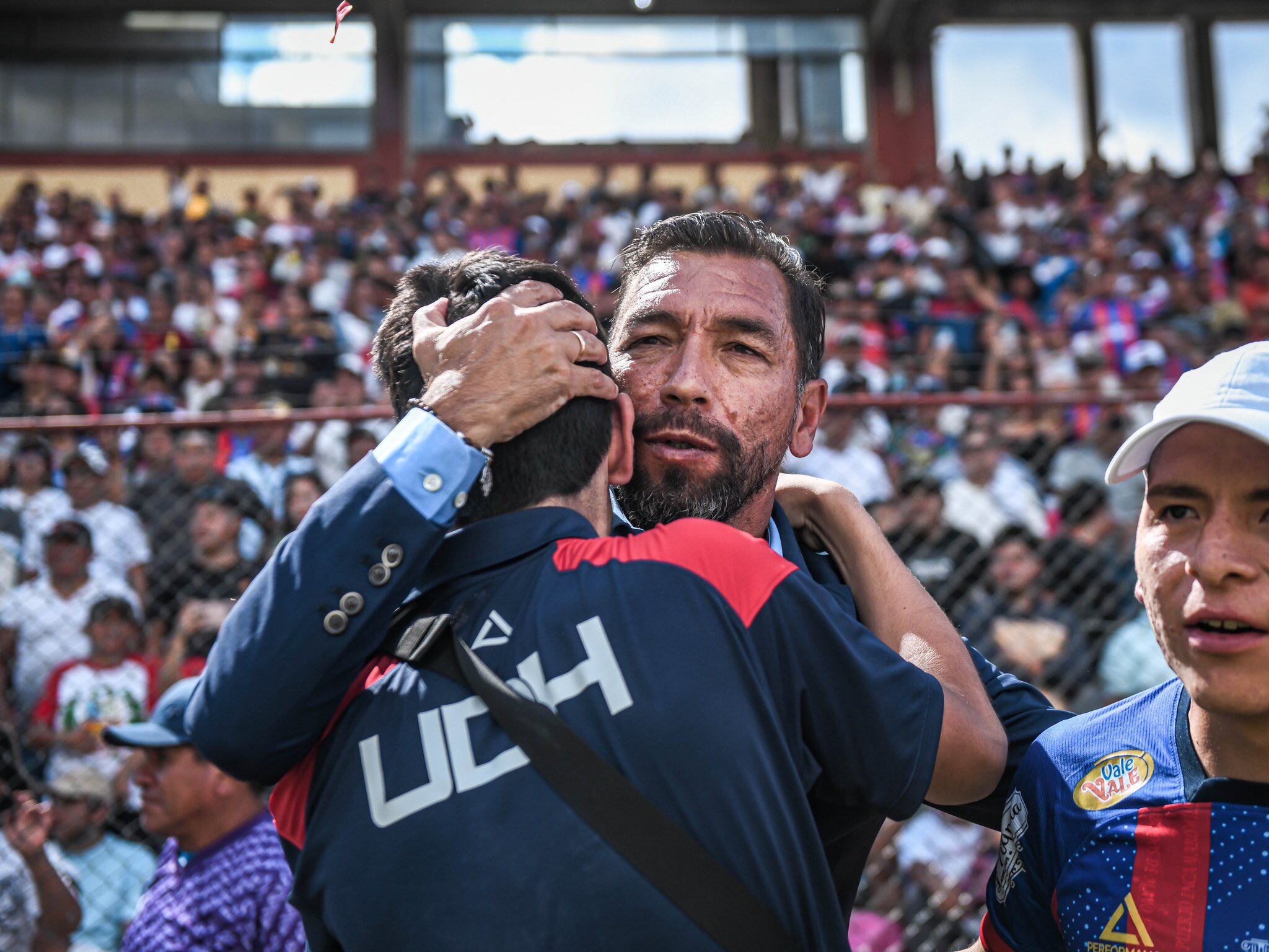 Paul Cominges, técnico de Alianza Universidad, tras lograr el ascenso. (Foto: Alianza Universidad)