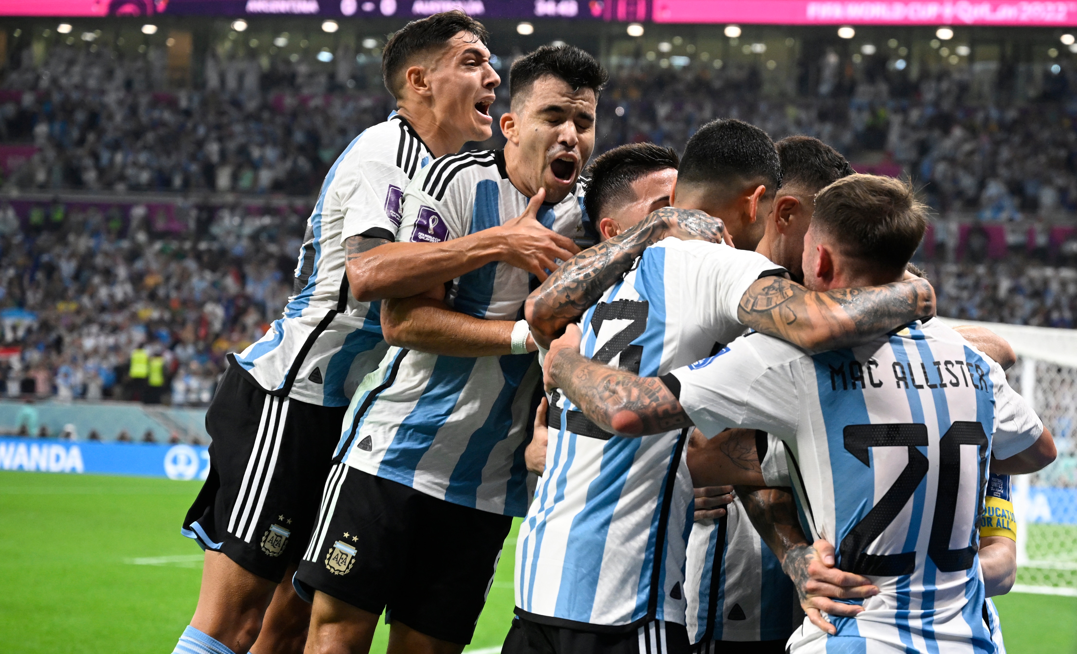 Argentina debuta en las Eliminatorias 2026 ante la selección de Ecuador. (AFP)