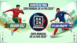 DAZN transmitió el partido Francia 2-0 Marruecos por el Mundial 2026
