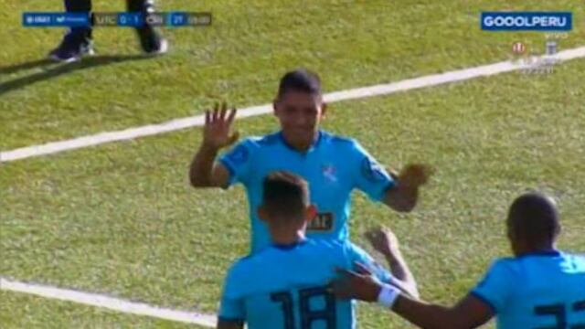 ¡Qué tal golazo! Cristian Palacios marcó el 1-0 para Sporting Cristal ante UTC por el Torneo Clausura [VIDEO]