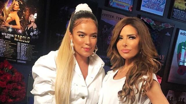 Karol G feliz con acompañar a Gloria Trevi en gira: “Es todo un honor para mí” | VIDEO