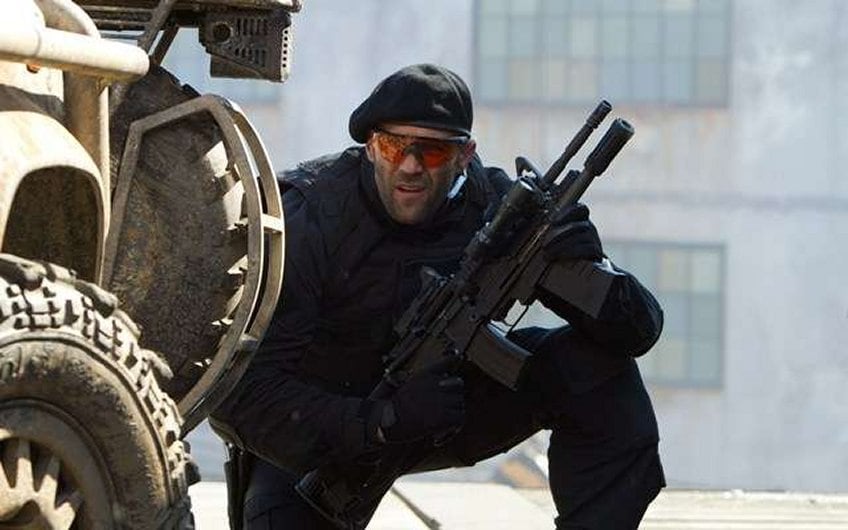 Jason Statham como Lee Christmas en la saga “The Expendables” (Foto: Lionsgate)