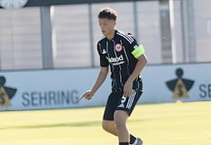 ¡Suma minutos! Phillip Eisele estuvo presente en victoria de Frankfurt por Youth League