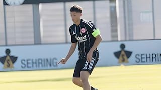 ¡Suma minutos! Phillip Eisele estuvo presente en victoria de Frankfurt por Youth League