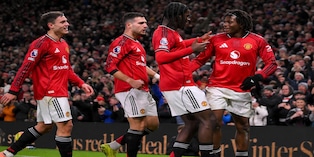 Los Red Devils saldrán por un nuevo triunfo como local en el partido Manchester United vs Wolves (Crédito: Alamy Stock Photo).