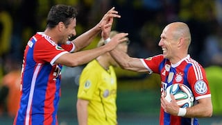 Robben sobre Claudio Pizarro: "No me sorprende que aún tenga esa calidad"