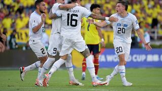 Uruguay vs. Colombia (2-2): resumen, video y goles por Eliminatorias 2026