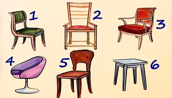 Test visual: elige una silla en esta imagen para descubrir cuál es tu rasgo más sobresaliente (Foto: Namastest).