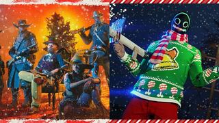 GTA V Online y Red Dead Online reciben actualizaciones de Navidad