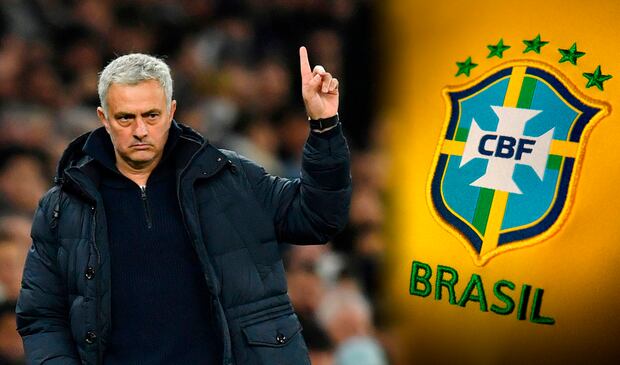 José Mourinho habría rechazado a la selección de Brasil (Foto: composición Depor/Reuters/Getty Images).