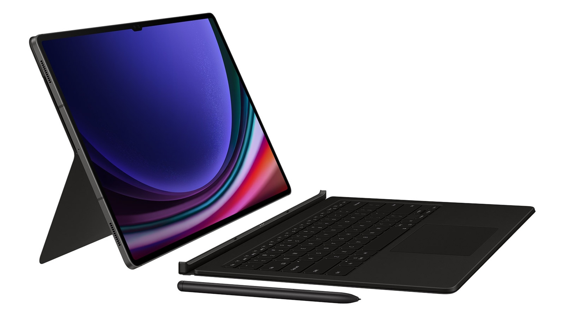 El teclado y soporte del Galaxy Tab S9 se venden por separado (Samsung)