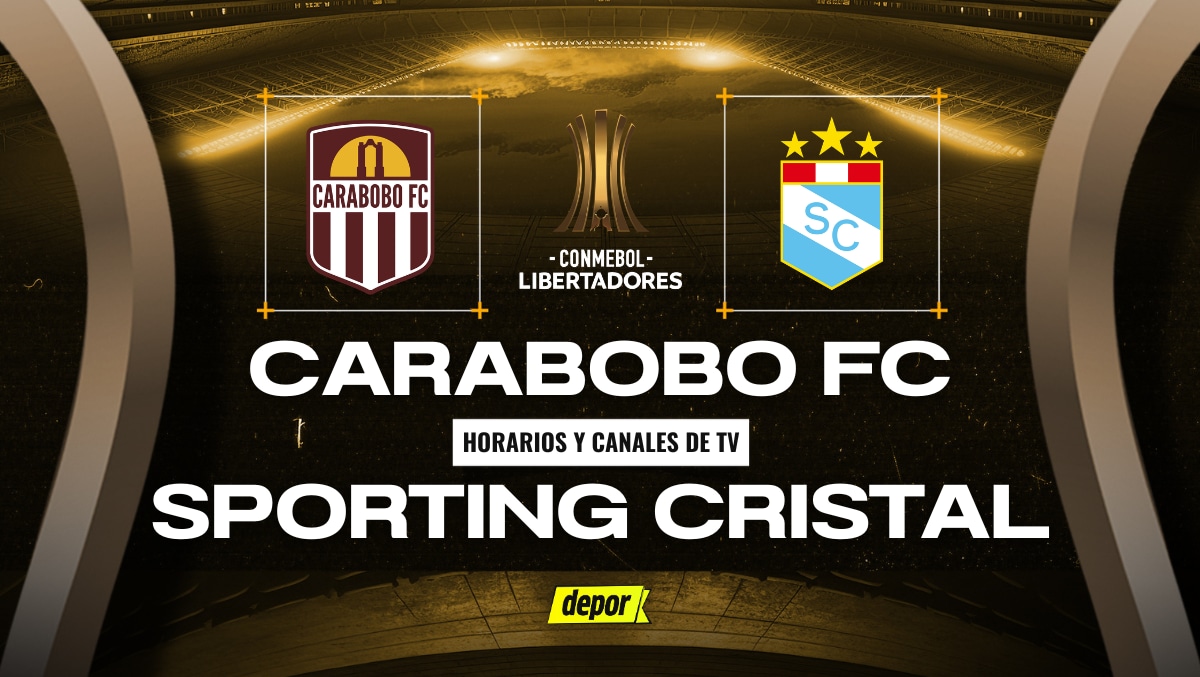 Sporting Cristal vs. Carabobo FC juegan por la Copa Libertadores 2026. (Diseño: Depor)