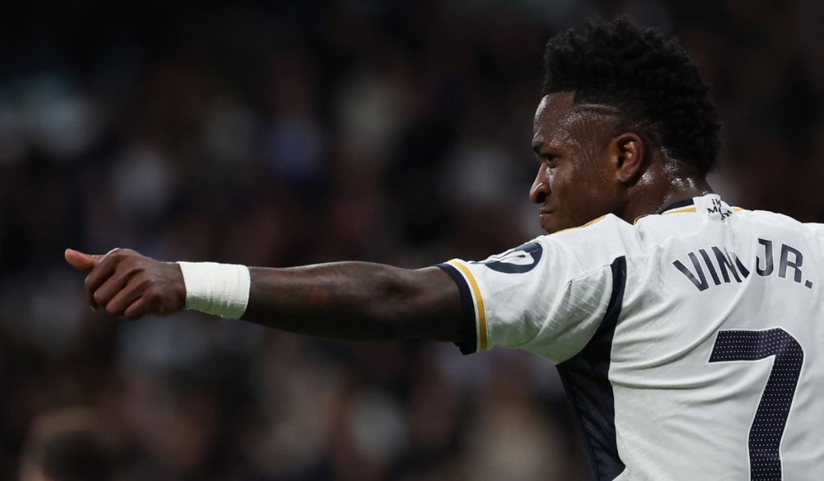 Vinicius Junior es uno de los grandes candidatos a hacerse con el Balón de Oro 2024. (Foto: AFP)