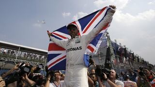 ¡Campeón absoluto! Hamilton consiguió su cuarto título mundial de la F1 tras el GP de México