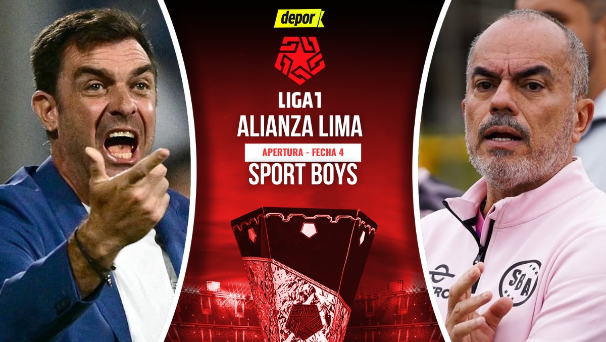 Alianza Lima vs. Sport Boys juegan por la Liga 1 2026. (Diseño: Depor)