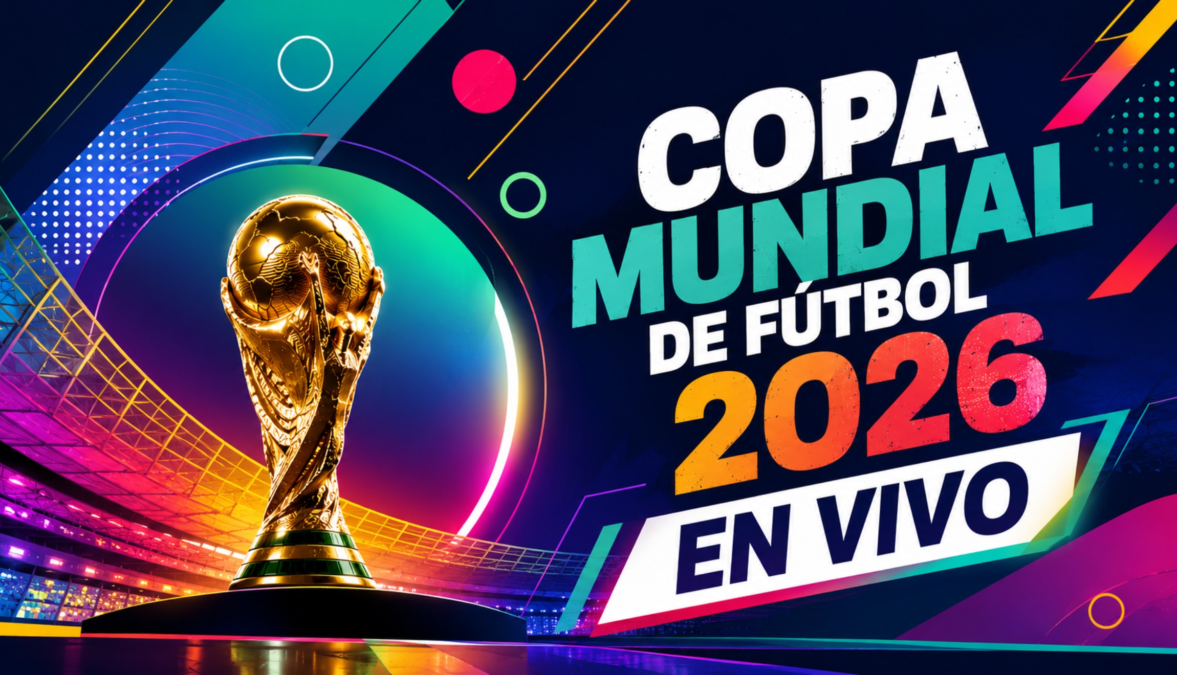 Consulta los horarios y canales para ver el inicio de la Copa Mundial de Fútbol 2026 desde México y Estados Unidos, torneo que dará inicio este jueves 11 de junio desde el Estadio Azteca. (Foto: Imagen creada por Depor utilizando la IA de Chat GPT)