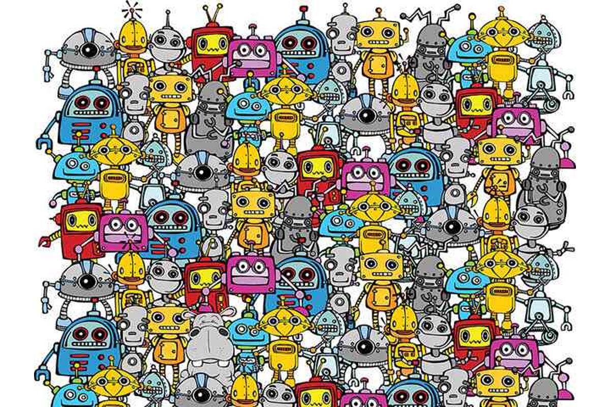 DESAFÍO VISUAL | Ponte a prueba y busca al hipopótamo en el tiempo establecido. | Angrysquirrelstudio.com