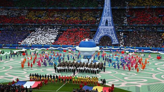 Eurocopa Francia 2016: Así se llevó a cabo la ceremonia de inauguración
