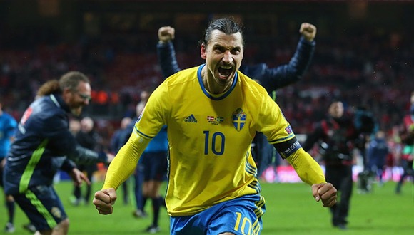 Zlatan Ibrahimovic marcó 62 goles en 122 partidos con la camiseta de la selección de Suecia. (Foto: Getty Images)