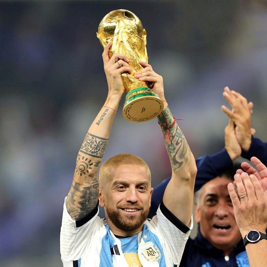 Alejandro Gómez fue campeón mundial con Argentina en Qatar 2022. (Foto: Getty Images)