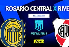 River vs. Rosario Central EN VIVO vía ESPN y TNT Sports gratis online por internet