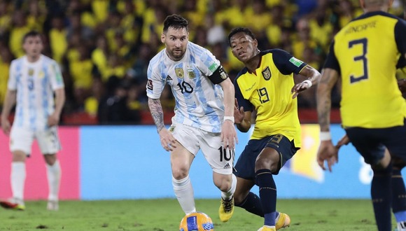 Argentina vs. Ecuador se enfrentan por Eliminatorias 2026. (Foto: EFE)