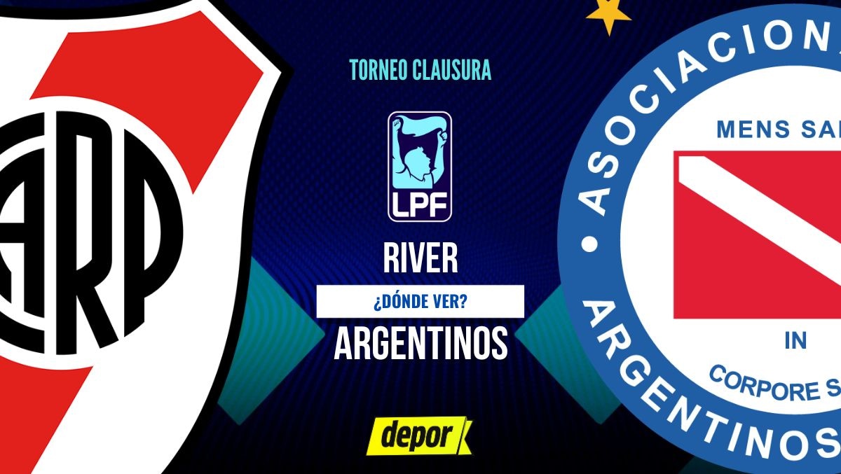 River vs. Argentinos se enfrentan por la jornada 5 del Torneo Clausura de la Liga Profesional Argnetina. (Composición: Depor)