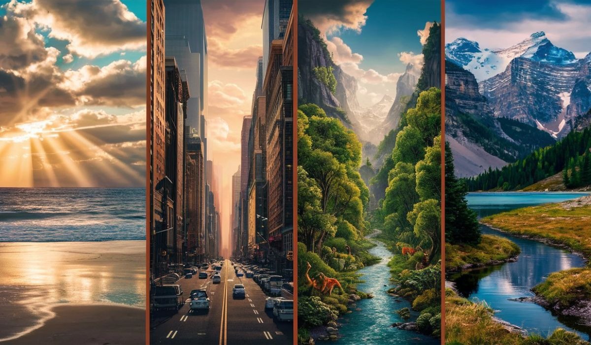 Test visual: descubre cómo te ven las personas según el paisaje que elijas en esta ilustración (Foto: Depor).