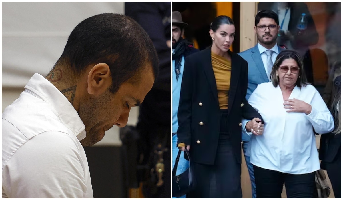 La madre de Alves podría ir a la cárcel luego difundir en redes sociales la imagen de la víctima de agresión sexual del futbolista. (Foto: Composición).