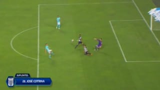 Sporting Cristal: Gabriel Costa cometió un blooper y se perdió un gol increíble [VIDEO]