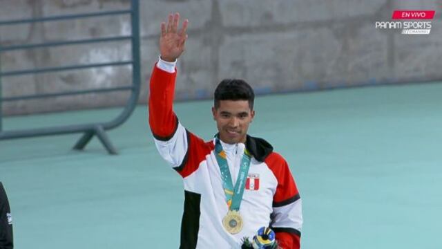 ¡Arriba, Perú! Hugo Ruiz logró la medalla de oro en Ciclismo en pista en Santiago 2023