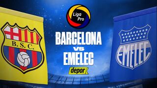 Canales TV y streaming: partido de Barcelona vs Emelec por Clásico del Astillero