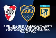 ¿A qué hora juega y qué canal transmite Boca vs. River por el Superclásico 2025 en USA, México y España?