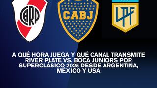 ¿A qué hora juega y qué canal transmite Boca vs. River por el Superclásico 2025 en USA, México y España?