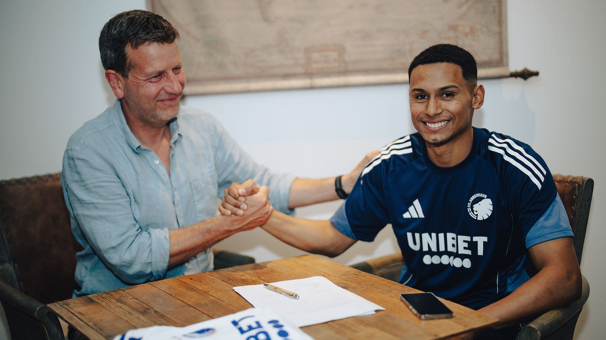 Marcos López renovó su contrato con el campeón de Dinamarca hasta junio de 2029. (Foto: FC Copenhague)