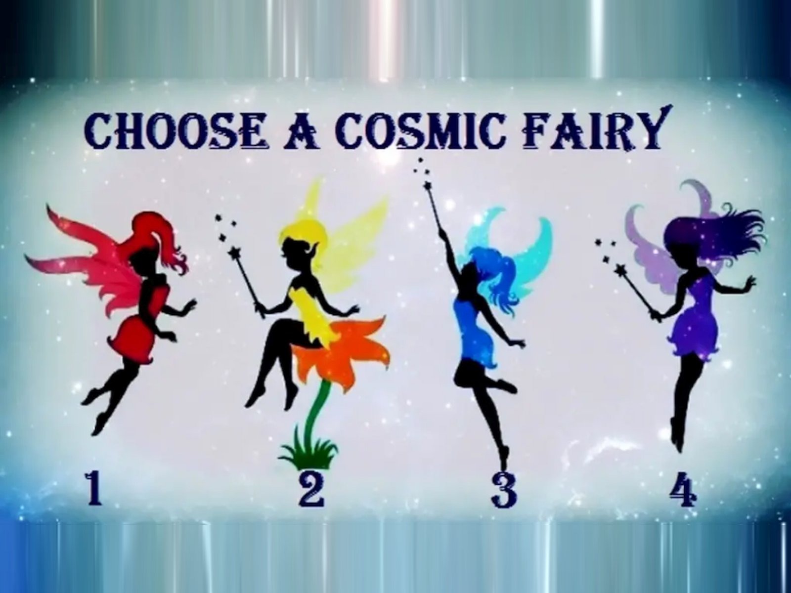 TEST VISUAL | En esta imagen se puede apreciar cuatro hadas cósmicas. Tienes que elegir una. (Foto: namastest.net)