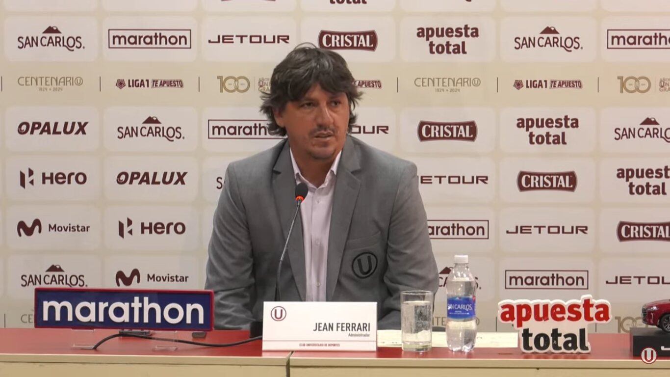 Jean Ferrari ofreció la última conferencia del año en Universitario. (Foto: Universitario)