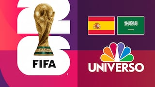 UNIVERSO televisó el partido España 4-0 Arabia Saudí por el Mundial 2026