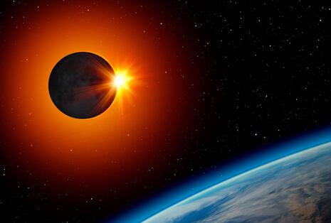 What time is the eclipse today in US? Exact time in different countries on October 2