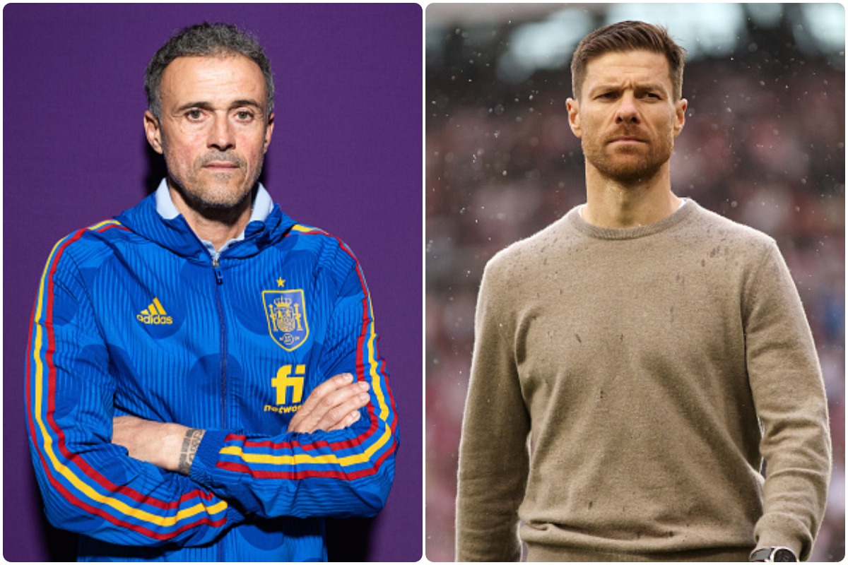 Luis Enrique y Xabi Alonso, candidatos a ser el nuevo entrenador del PSG. (Foto: Getty Images)