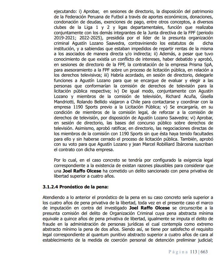 La Resolución Judicial del Corte Nacional de Justicia.