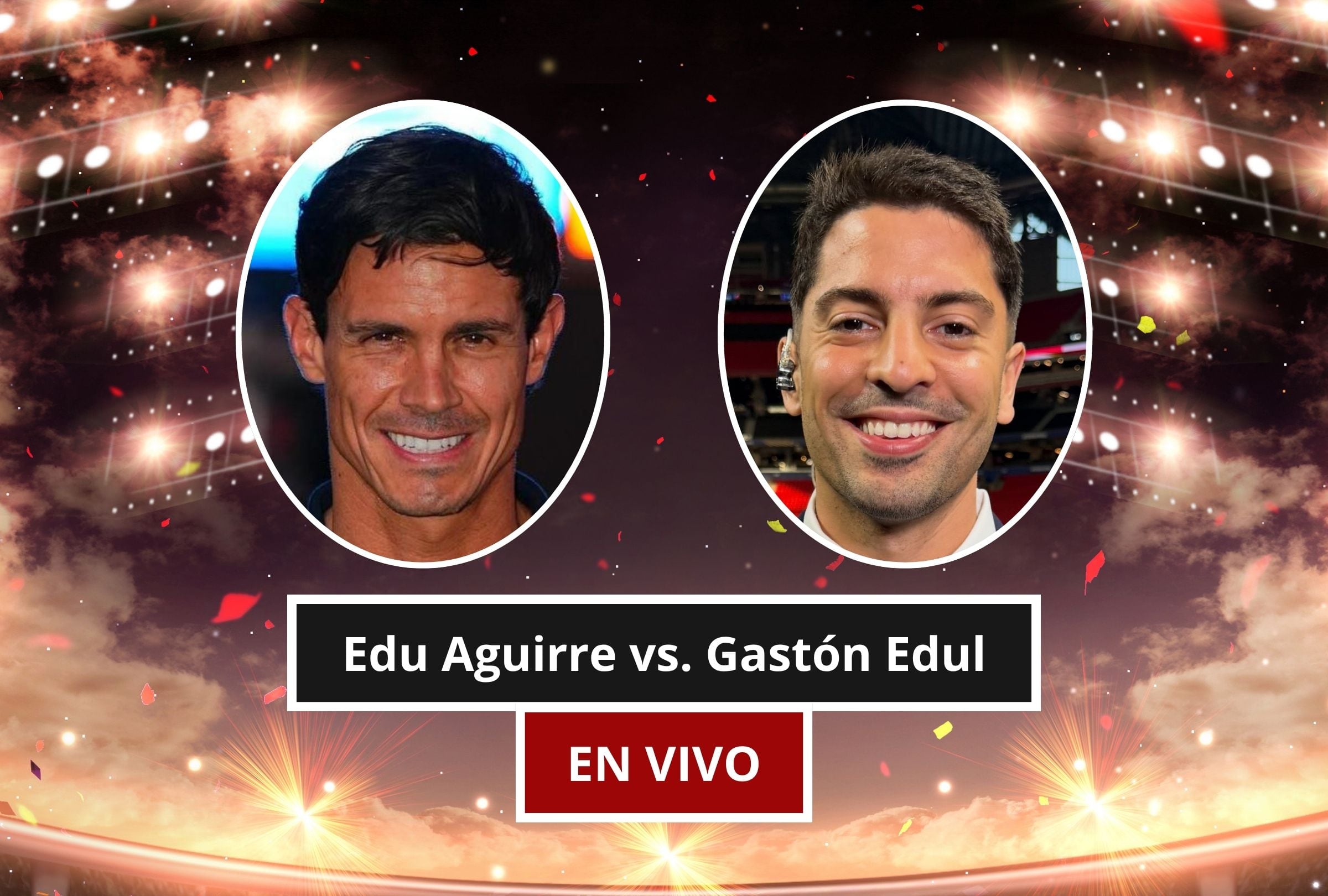 La pelea Edu Aguirre vs. Gastón Edul por La Velada del Año VI apunta a ser intensa de principio a fin. (Foto: @eduaguirre7 / @gastonedul / Instagram y Composición Canva - Depor)