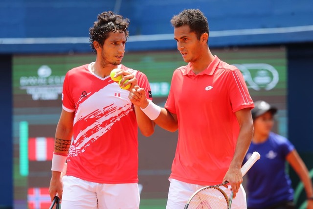Perú venció a Noruega por la Copa Davis 2023 y pasó a los Qualifiers. (Foto: Jesús Saucedo / GEC)