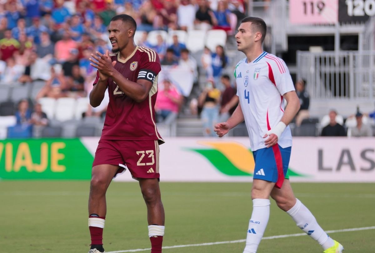 Venezuela vs. Italia en amistoso internacional FIFA. (Foto: AFP)