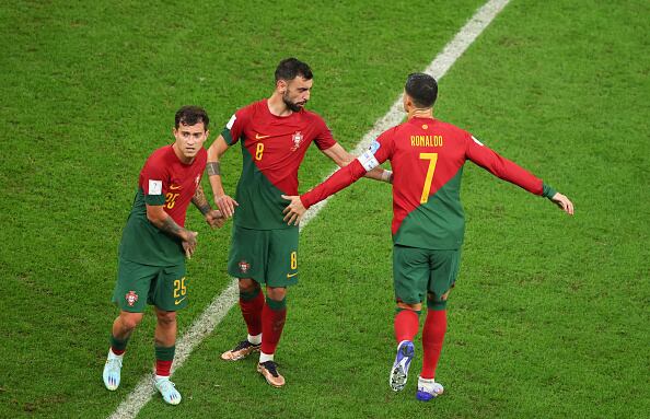 Cristiano Ronaldo quiere jugar con Otávio en el Al Nassr. (Foto: Getty Images)