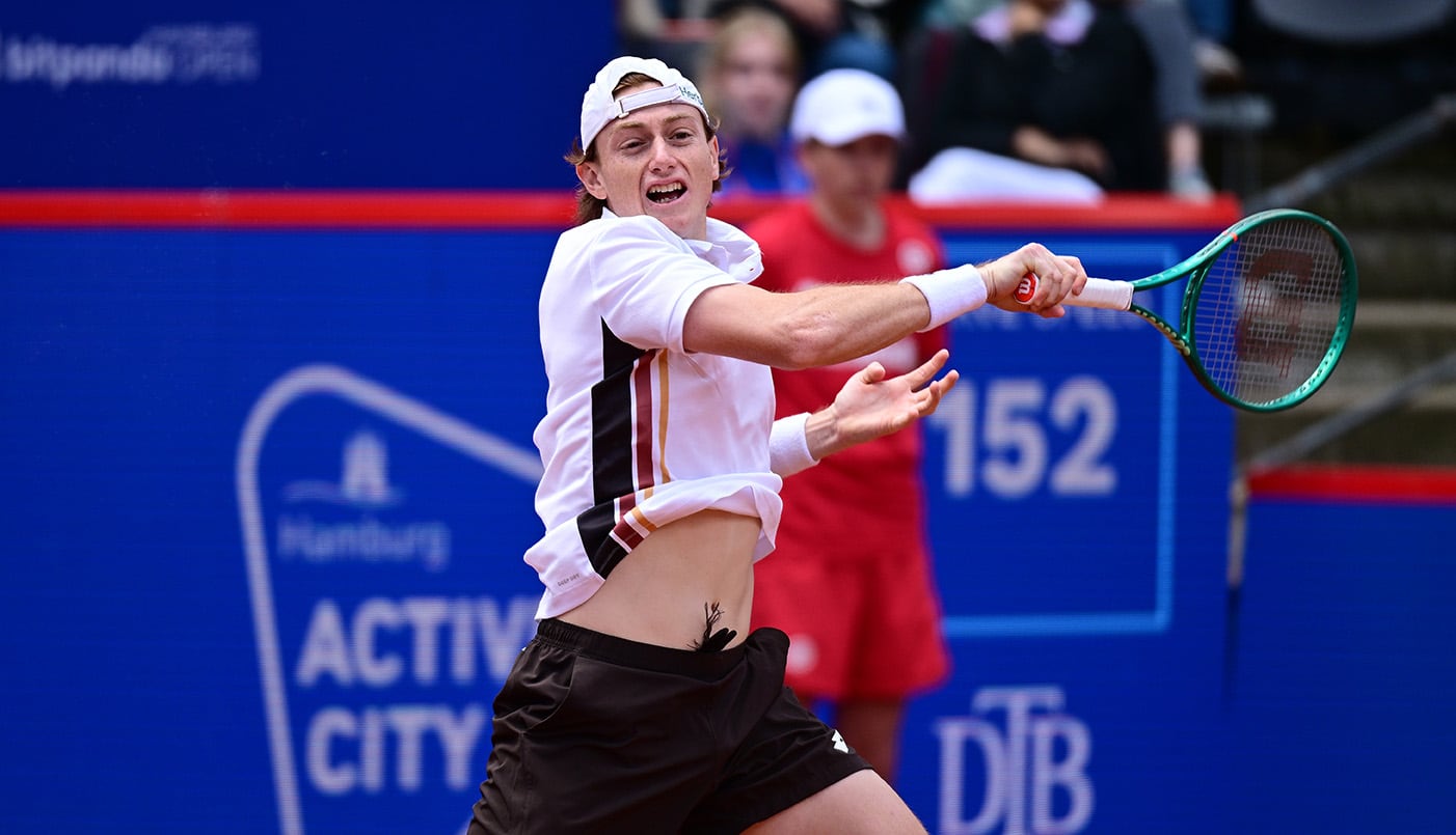 Ignacio Buse finalista del ATP 500 de Hamburgo 2026. (Foto: Getty Images)