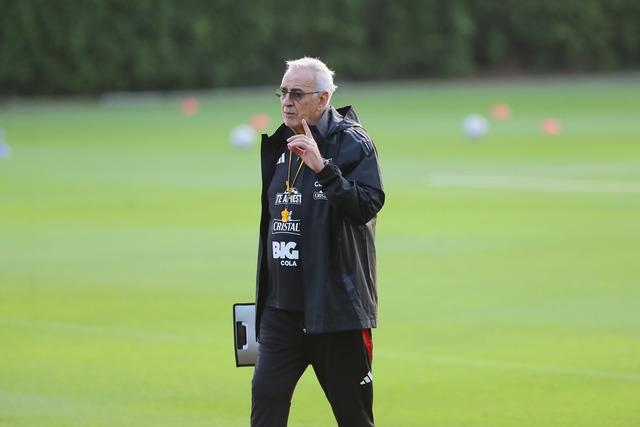 Nuevo día de trabajos en la Selección Peruana. (Foto: Jesús Saucedo / GEC)