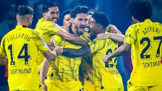 PSG vs Dortmund (0-1): resumen, gol y minuto a minuto por la Champions League 